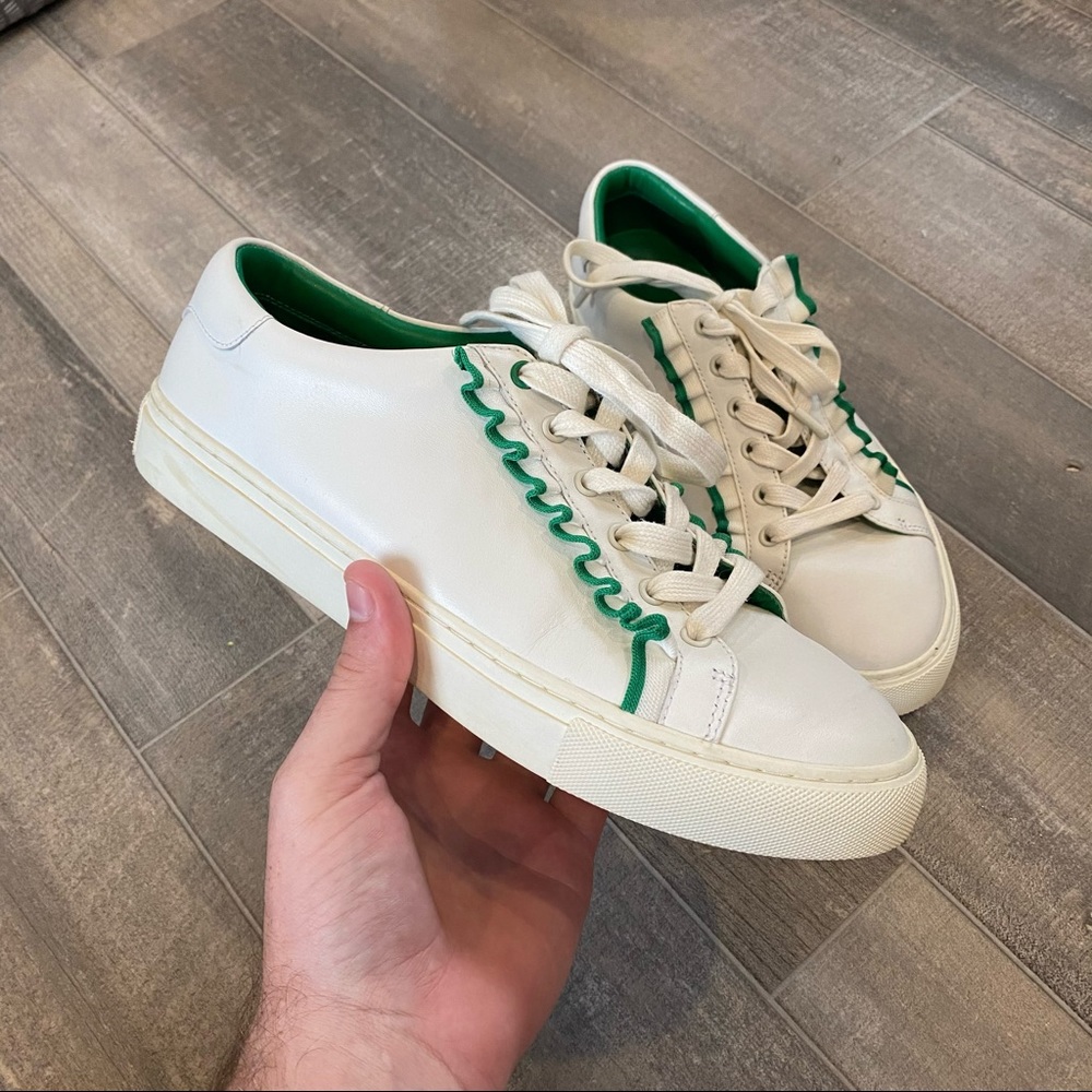 COPY - Tory Burch Sport Ruffle Hem Sneakers